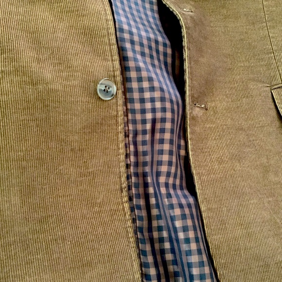 Men’s Deep Cognac Corduroy Sport Coat - Picture 8 of 11